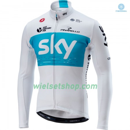 Wielershirt 2018 Team Sky N001 Winter Thermal Fleece